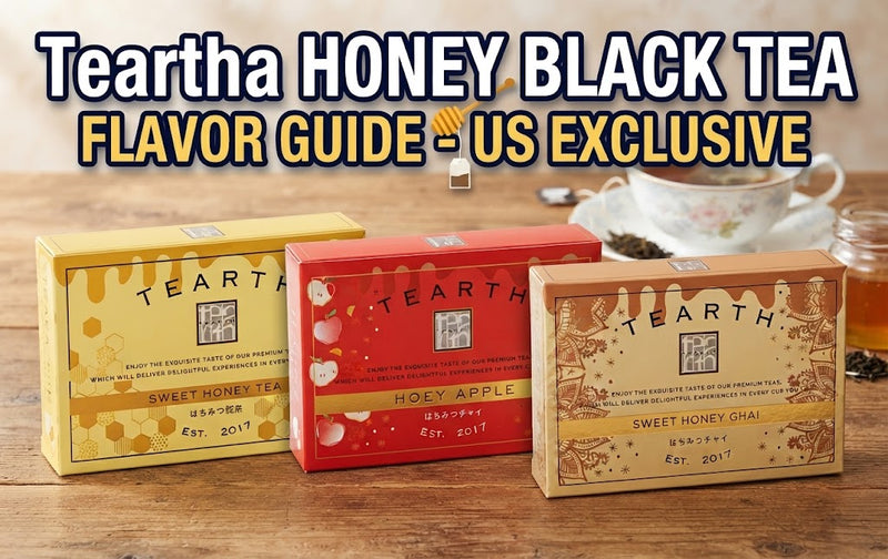 TEARTH Honey Tea: 6 Japanese Honey Black Tea Bags Compared