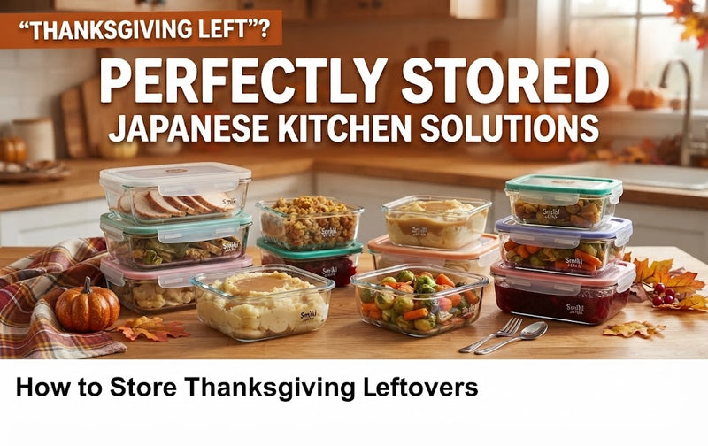 How to Store Thanksgiving Leftovers: Japanese Wrap, Jars and Cases