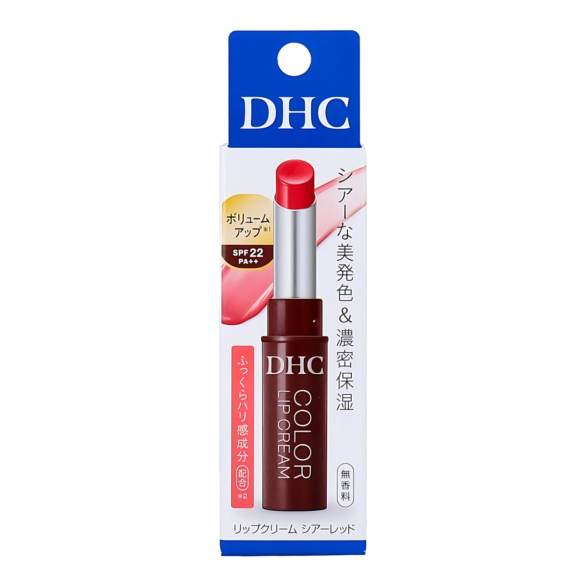DHC Lip Cream Color, Sheer Red, 1.5g
