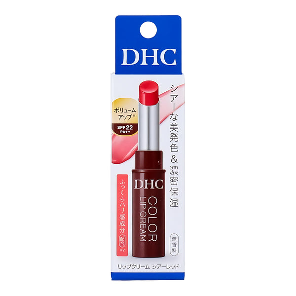 DHC Lip Cream Color, Sheer Red, 1.5g