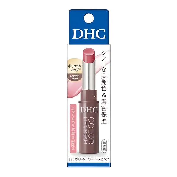 DHC Lip Cream Color, Sheer Rose Pink, 1.5g