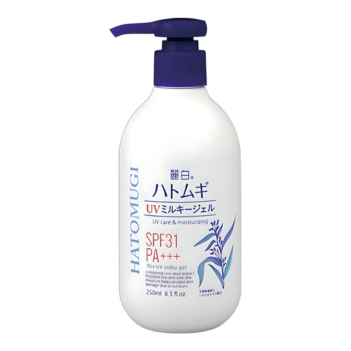 Kumano Yushi Reihaku Hatomugi UV Milky Gel