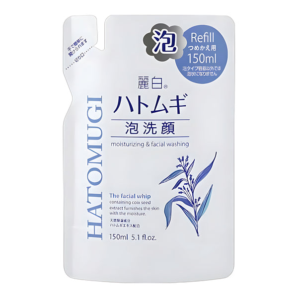 Kumano Yushi Oils & Fat Reihaku Job's Tears Foaming Face Wash Refill