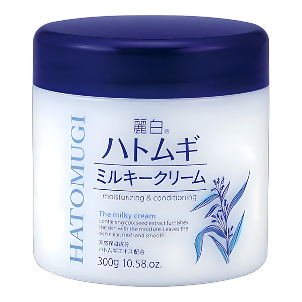 Kumano Yushi Reihaku Hatomugi Milky Cream