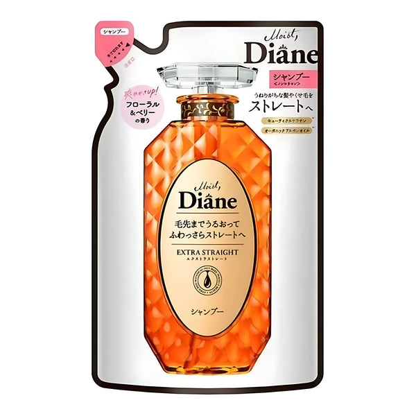 Diane Perfect Beauty Extra Straight Shampoo Floral & Berry Refill