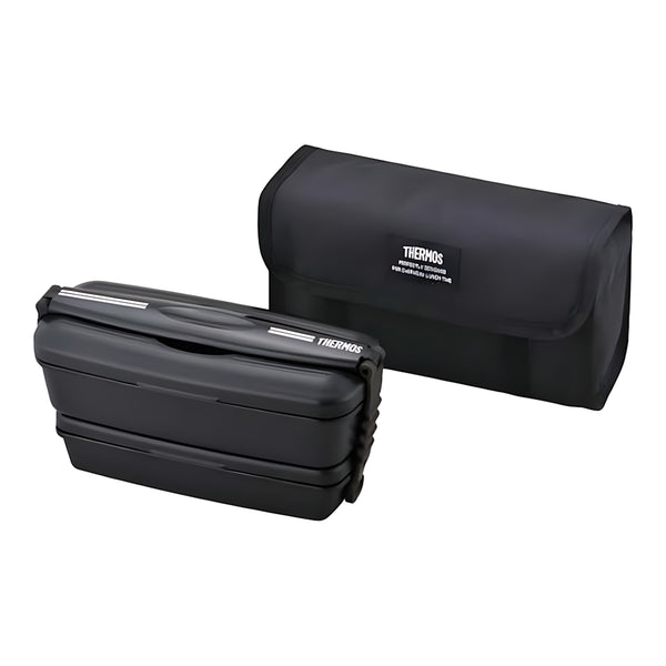 Thermos Fresh Lunch Box 2-Tier Deep Black