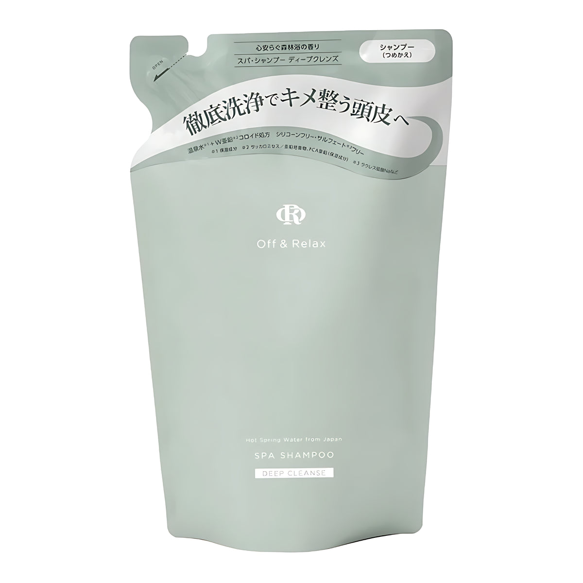 Off&Relax SPA Shampoo Deep Cleanse Refill 400mL