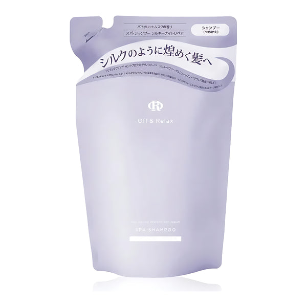 Off&Relax SPA Shampoo Silky Night Repair Refill 400mL