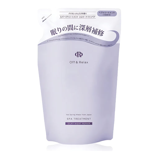 Off&Relax SPA Hair Treatment Silky Night Repair Refill 400mL