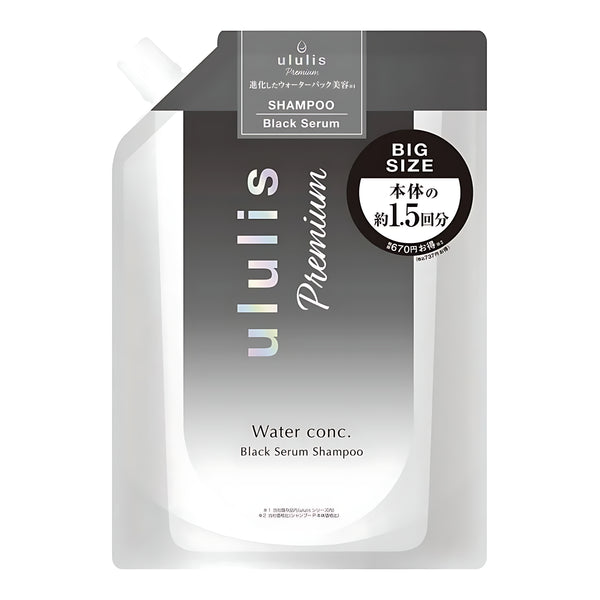 ululis Water Conc Black Serum Shampoo Black Fleur Refill