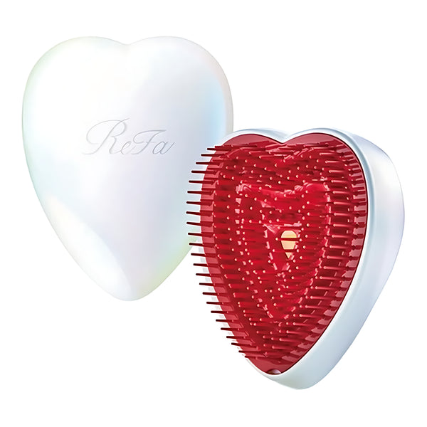 ReFa Heart Brush Aurora White