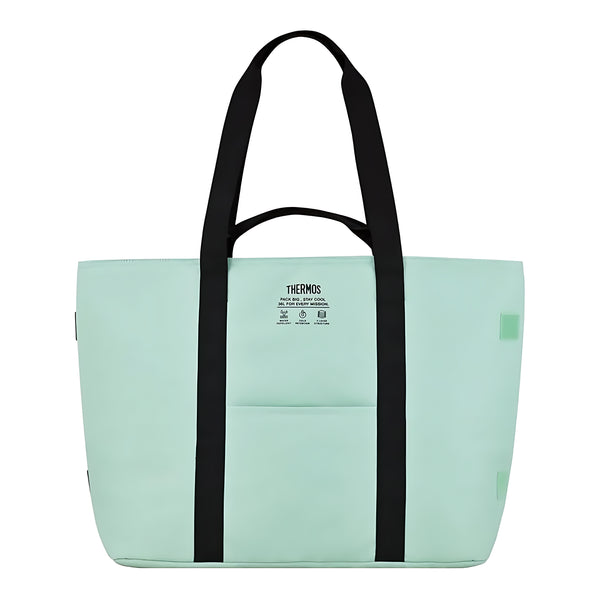 THERMOS Large Insulated Tote Bag Mint Green