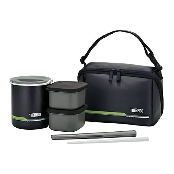 THERMOS Thermal Bento Box Matt Black