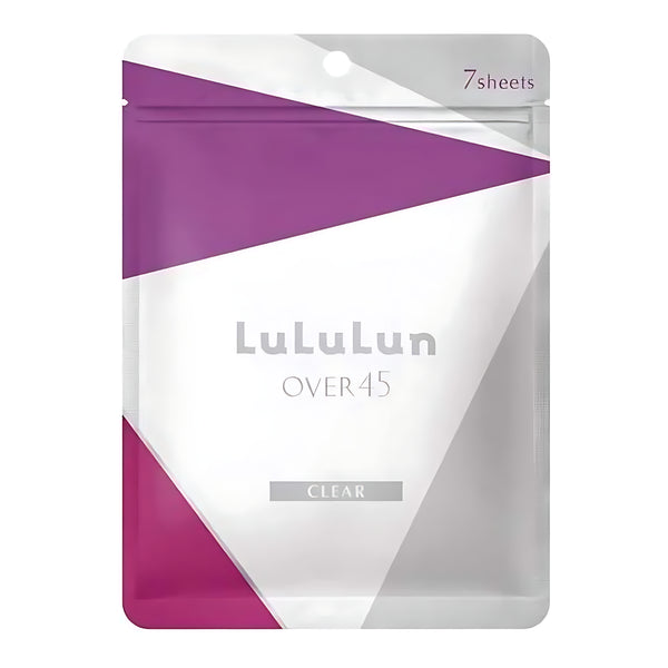 Lululun OVER45 Iris Blue (Clear), 7 Sheets