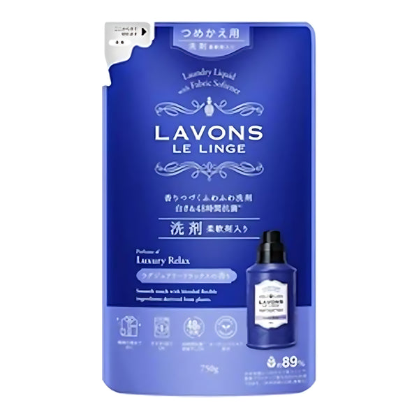 Lavons Fabric Softener Detergent Luxury Relax Refill