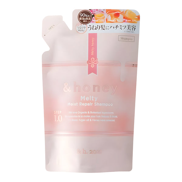 &honey Melty Moist Repair Shampoo 1.0 Refill  Pure Rose Honey Scent