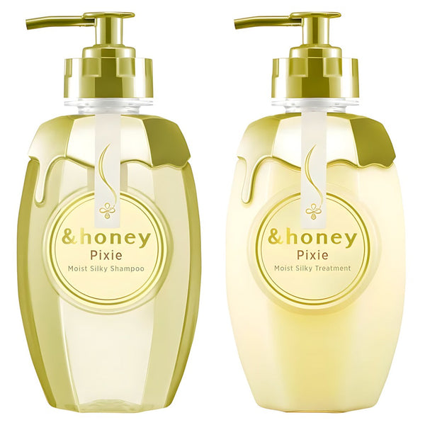 &honey Moist Silky Shampoo 1.0 & Hair Treatment 2.0 Set