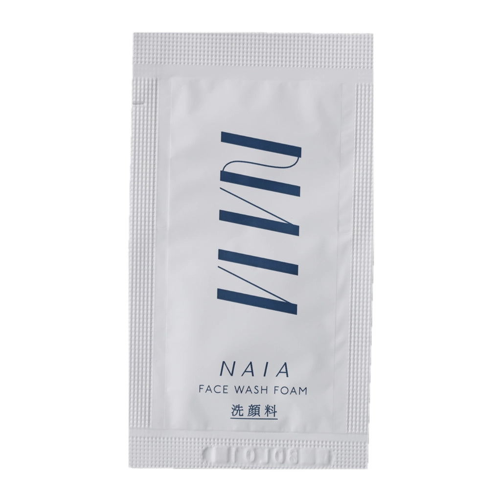 NAIA Kikusumi Charcoal & Sake Lees Facial Cleansing Foam sample