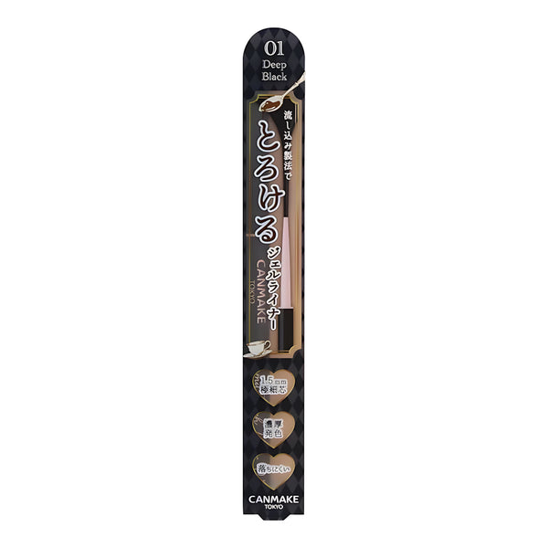 CANMAKE Creamy Touch Liner 01 Deep Black