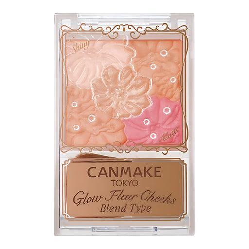 CANMAKE Glow Fleur Cheeks Blend Type B01 Cotton Coral