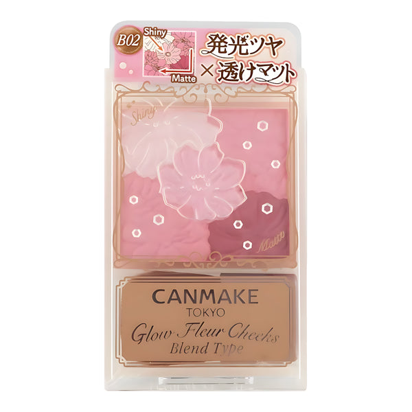 CANMAKE Glow Fleur Cheeks B02 Rose Ballerina