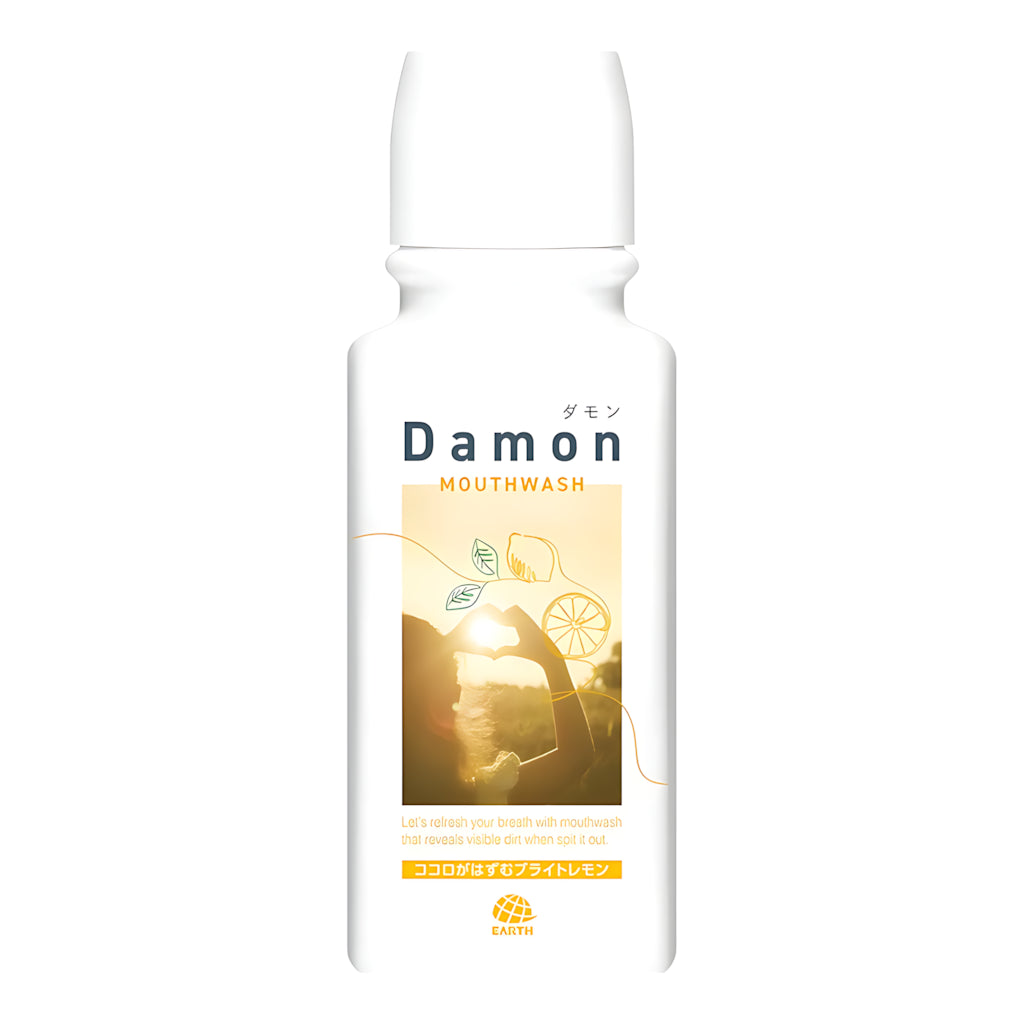 Earth Damon Mouthwash Bright Lemon