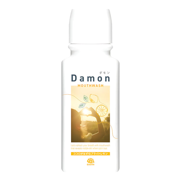 Earth Damon Mouthwash Bright Lemon