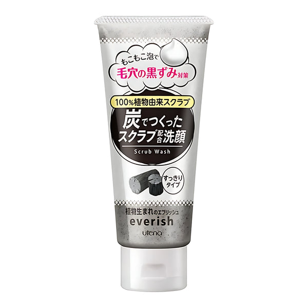 Utena everish Charcoal Scrub Face Wash 135g
