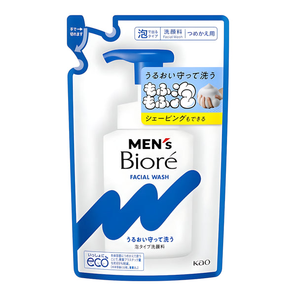 KAO Men's Biore Foam Face Wash Refill