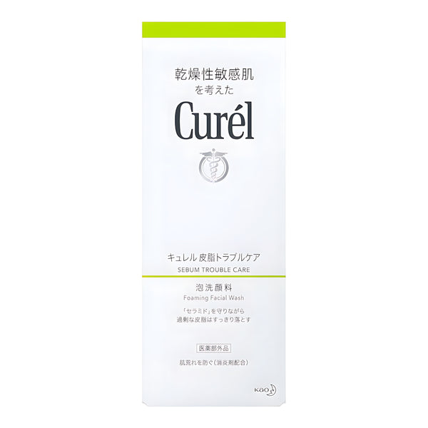 KAO Curel Sebum Trouble Care Foaming Facial Cleanser