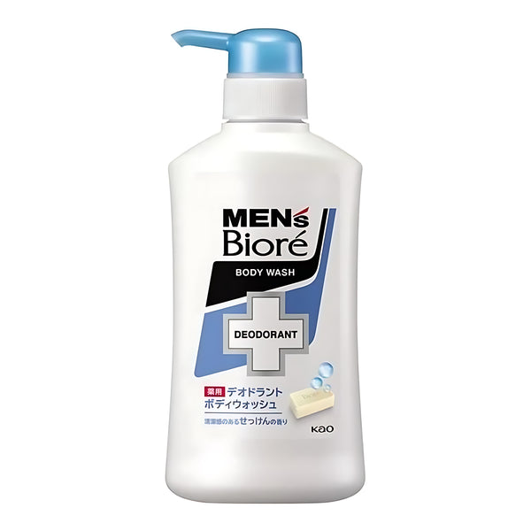 Kao Men's Bioré Deodorant Body Wash Soap Scent
