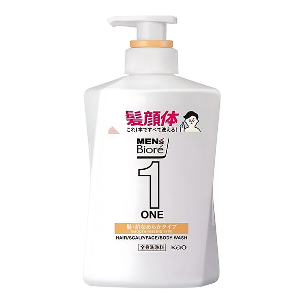 Kao Men's Bioré ONE All-in-One Body Wash Smooth Hair & Skin