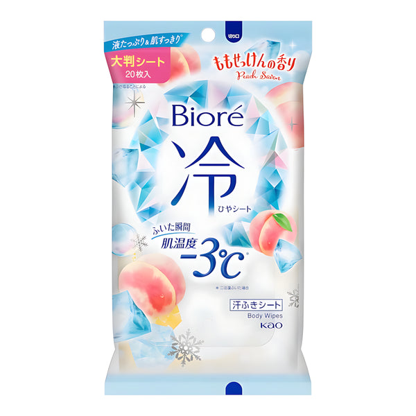 KAO Biore Cool Sheet Peach Scent