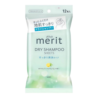 Merit Dry Shampoo Sheets Refreshing Type (12 Sheets)