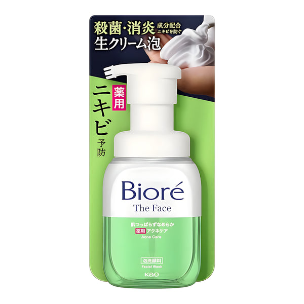 Biore The Face Foam Face Wash Acne Care