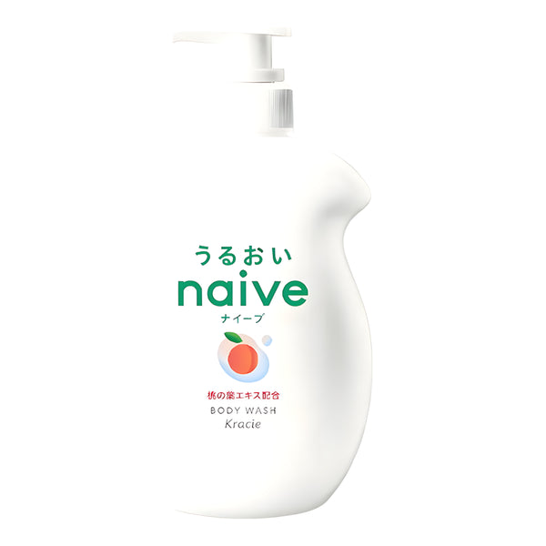 KRACIE Naive Body Soap Peach Leaf Peach Scent