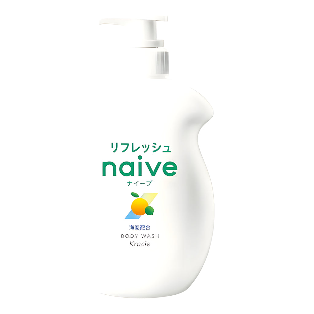 KRACIE Naive Refresh Body Soap Sea Mud