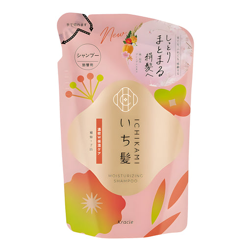 KRACIE ICHIKAMI Dense W Moisture Care Shampoo Refill
