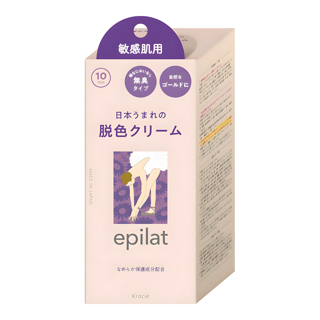 KRACIE EPILAT Hair Bleaching Cream for Sensitive Skin