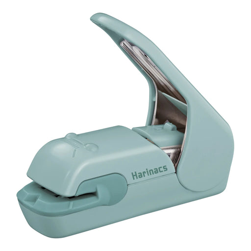 KOKUYO Harinacs Press Staple-Free Stapler 5 Sheets Blue Green KOKUYO