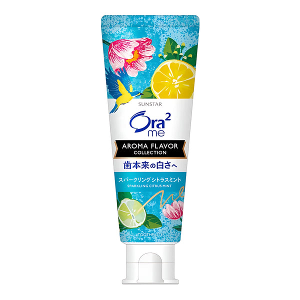 SUNSTAR Ora2me Stain Clear Paste Sparkling Citrus Mint Whitening Toothpaste 130g