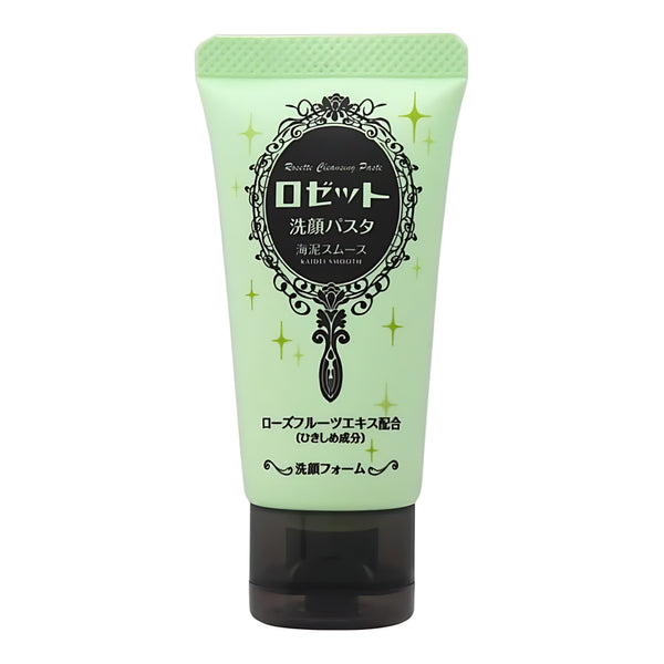 ROSETTE Facial Wash Paste Sea Mud Smooth Mini 30g
