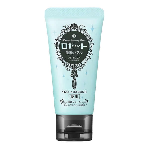 ROSETTE Facial Wash Paste Acne Clear Mini 30g (Quasi-Drug)