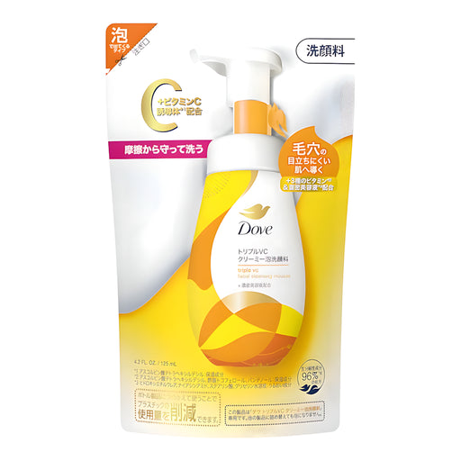 Unilever Dove Triple VC Creamy Foam Face Wash Refill