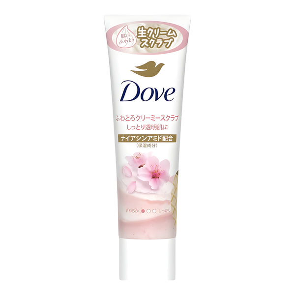 Unilever Dove Fluffy Creamy Scrub Sakura & Musk