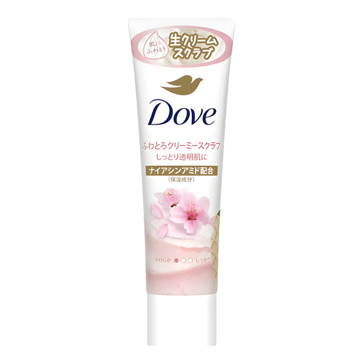Unilever Dove Fluffy Creamy Scrub Sakura & Musk