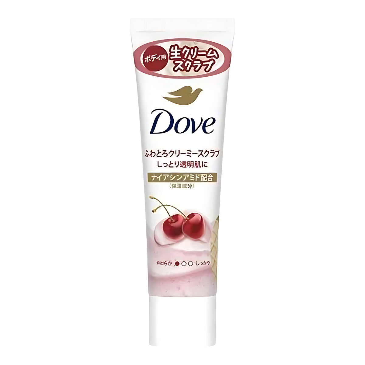 Unilever Dove Fluffy & Creamy Scrub Cherry & Apricot Milk
