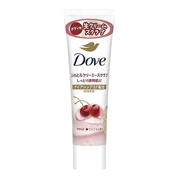 Unilever Dove Fluffy & Creamy Scrub Cherry & Apricot Milk
