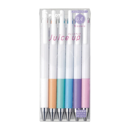 PILOT Juice Up Gel Pen 0.4mm Pastel Color 6 Color Set PILOT