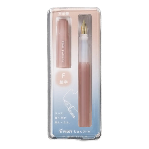 PILOT Kakuno Fountain Pen Madoromi Pink F Nib PILOT
